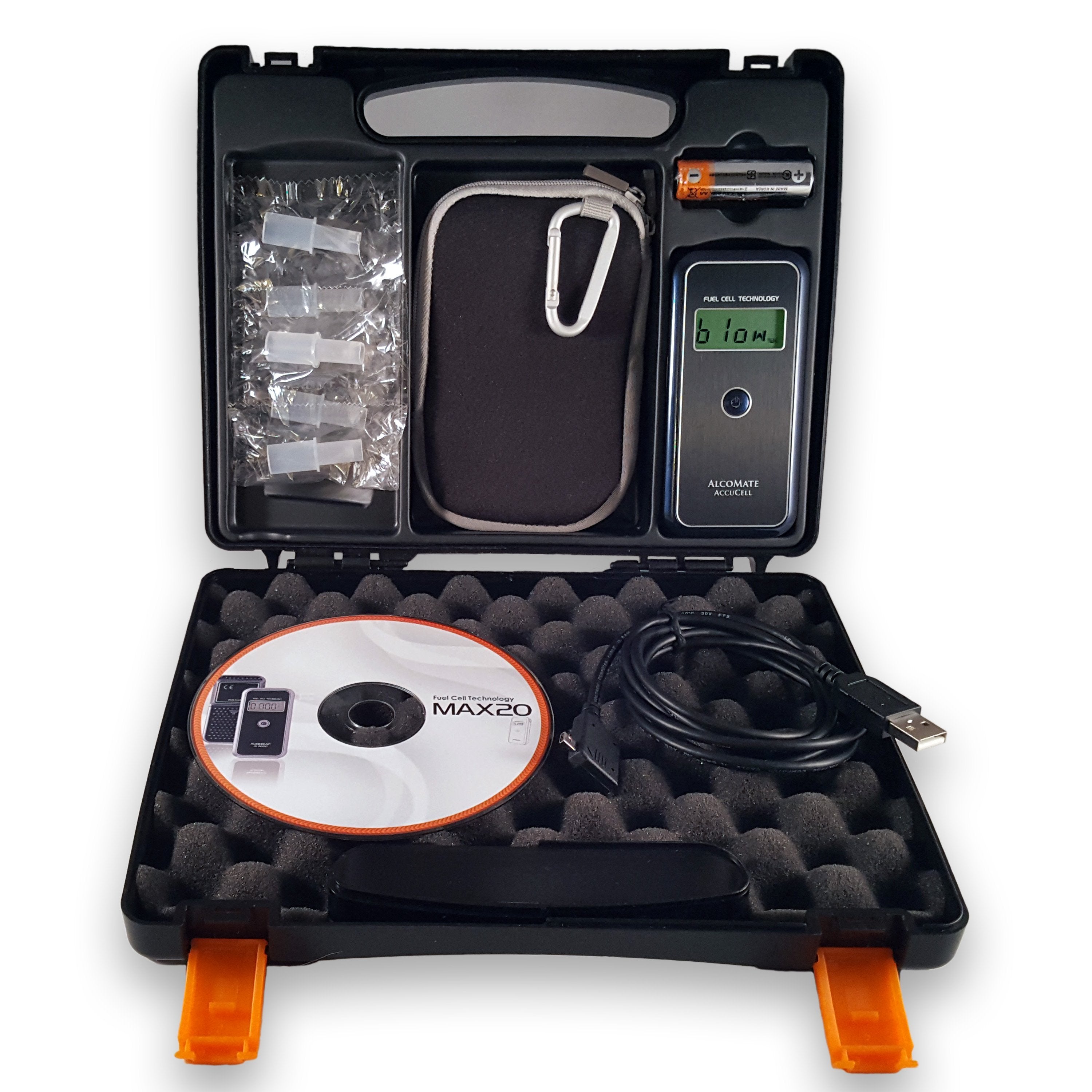 Easy@Home Breathalyzer, Professional-Grade Portable Fuel Cell Breath A