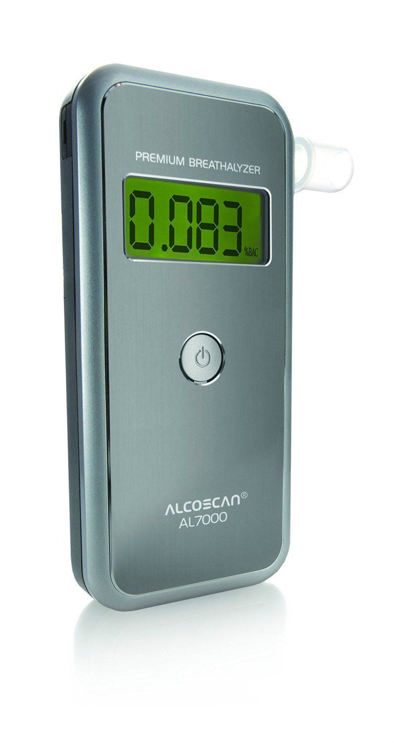 AlcoMate Premium (AL-7000) Basic Kit breathalyzer with Replaceable Sensor  Technology.